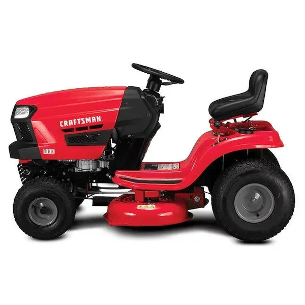 CRAFTSMAN T110 42-Inch 17.5 HP Gas Riding Lawn Mower Briggs & Stratton Engine 7-Speed Manual Transmission