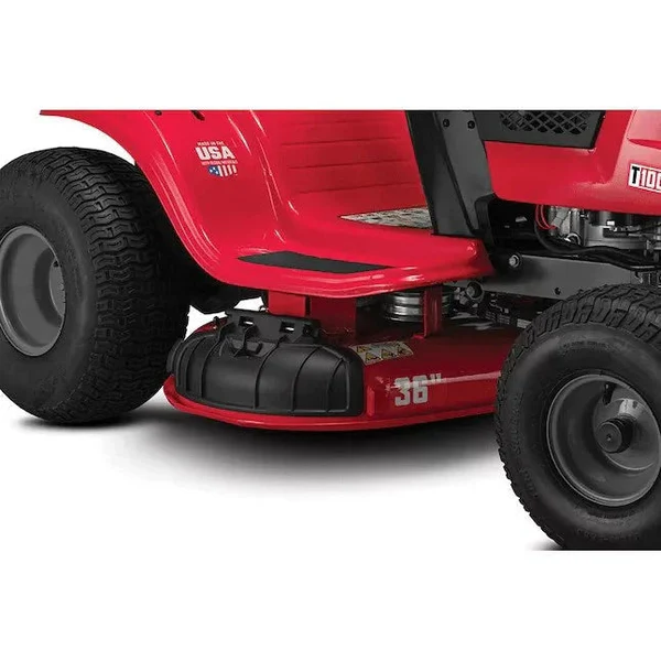 CRAFTSMAN T110 42-Inch 17.5 HP Gas Riding Lawn Mower Briggs & Stratton Engine 7-Speed Manual Transmission