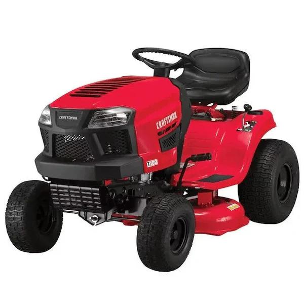 CRAFTSMAN T110 42-Inch 17.5 HP Gas Riding Lawn Mower Briggs & Stratton Engine 7-Speed Manual Transmission